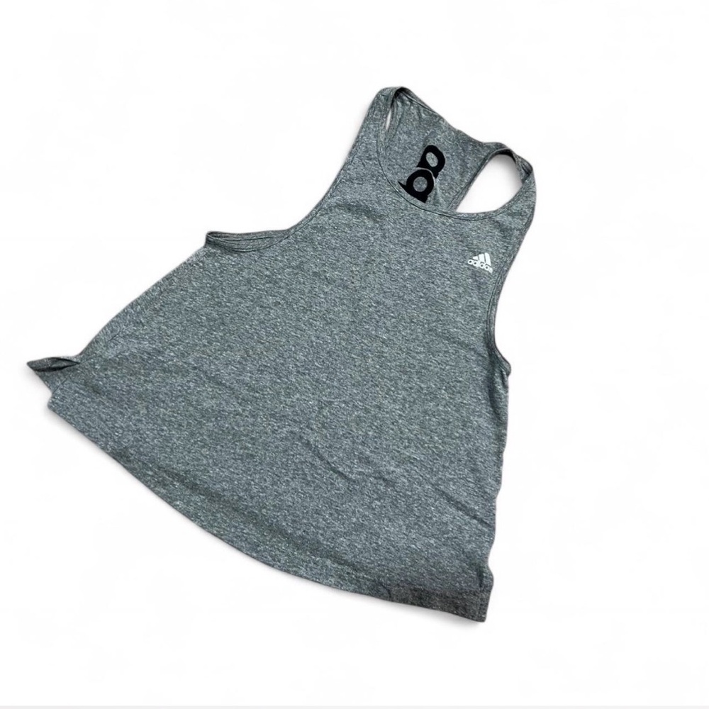Adidas Heather Gray Women's Tank Top